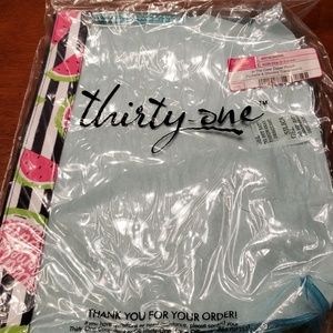 Thirty One In The Clear Zipper Pouch